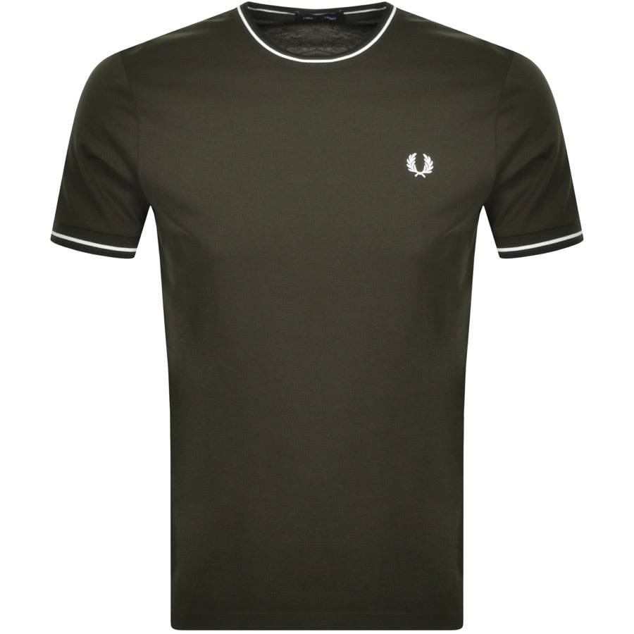 Alternative Image for ProductFred Perry Twin Tipped T Shirt Green1